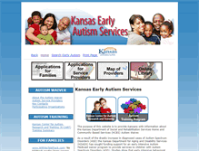 Tablet Screenshot of ksearlyautism.org